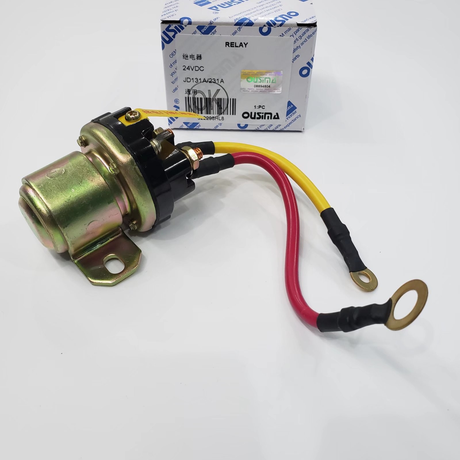 Реле таймера свечи накаливания JD131A JD231A, 24VDC начиная реле мотора