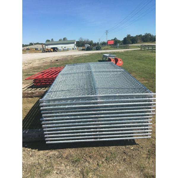 Гальванизированное временное звено цепи 16mm 50x50mm загородки