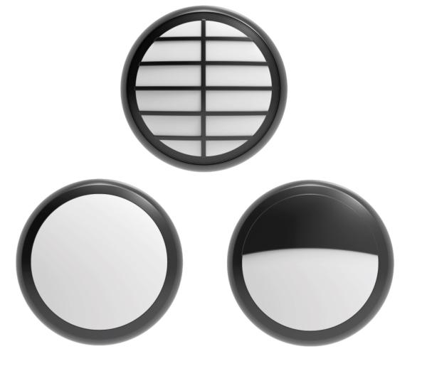 Outdoor Round LED Bulkhead Light 3000K 4000K 6500K Wall Mounted Ceiling Light