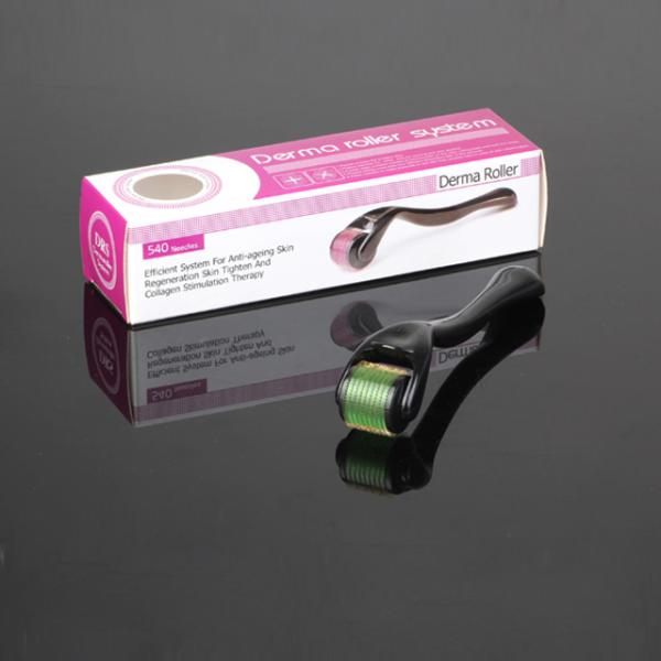 Beauty Microneedle Instrument 540 Needle Microneedle Facial Skin Roller for Nose