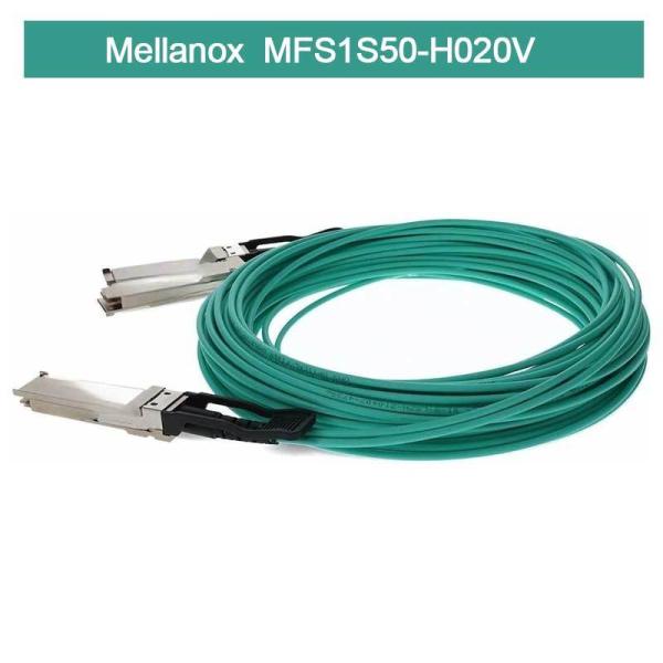 IB HDR MMF Splitter Mellanox AOC Cable MFS1S50-H020V (QSFP56 To 2xQSFP56)