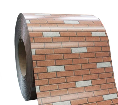 PPGI яркого цвета Изготовление предварительно окрашенного узора стальной катушки с печатным цветовым покрытием ASTM-A653; JIS G3302