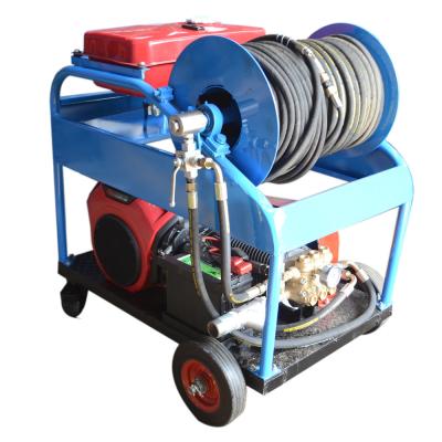 Drainage Cleaning Machine With Rotating Nozzle / Hose Reel