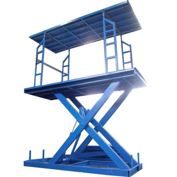 Underground Garage Scissor Car Lift 4.5m Automotive Scissor Lift