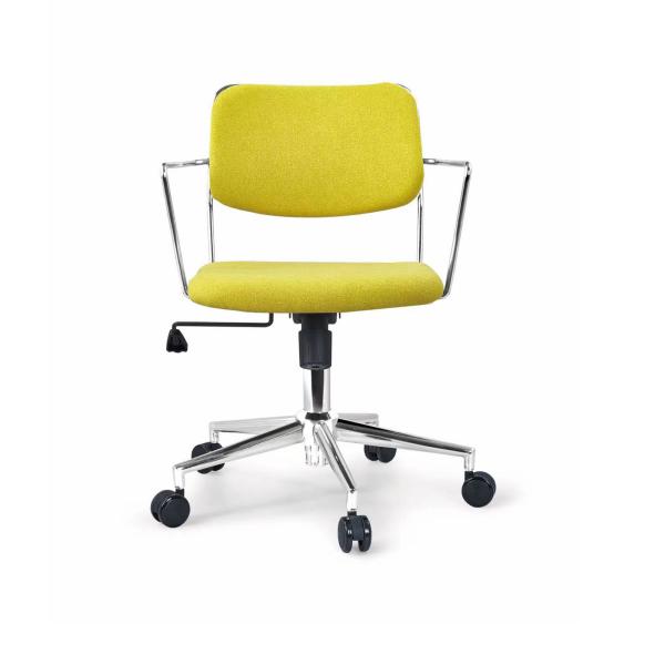 Centre Tilt Ergonomic Home Office Chairs Leatherette Swivel Chair