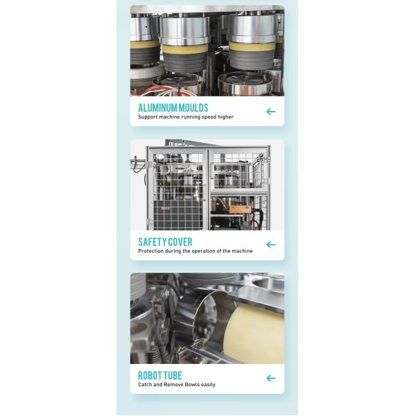 машина бумажного шара лапш салата плошки для супа 8-35oz автоматическая kraft