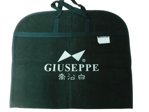 Qiuseppe Green Velvet Dress Garment Bag, Suit Carrier Bags With Nylon Handle 120cm*60cm