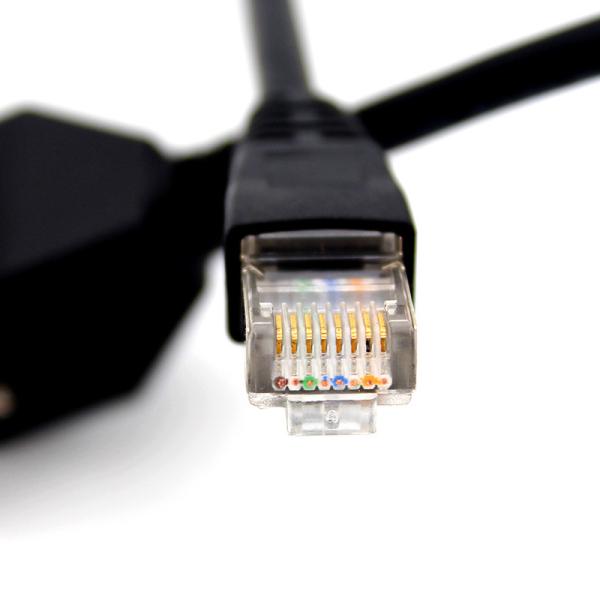 Concentração de cabo de rede 1000 mm RJ45 com conector masculino-feminino 072