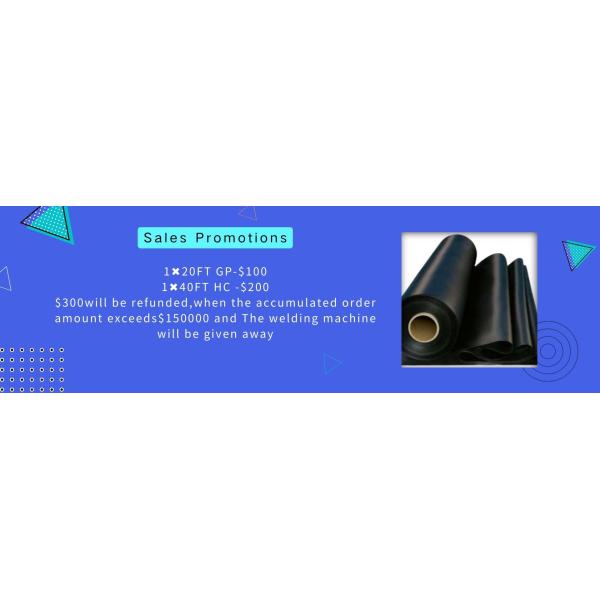 Геомембрана из 1 мм HDPE для рыбной фермы