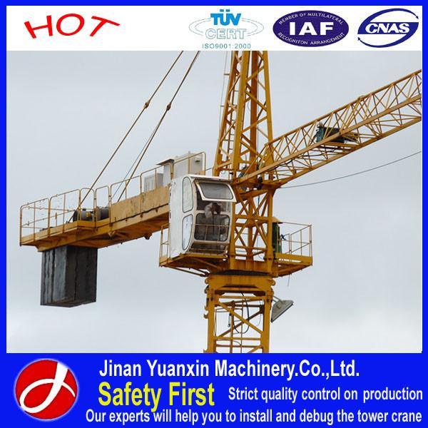 1t- 8t loading capacity 5613 tower crane sales for India