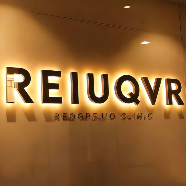 Custom 3d Company Hotel Reception logo Luxury Business Sign Custom Exterior Building Fantastic Company Office Hotels Signs