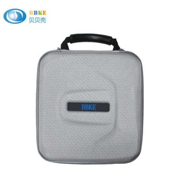 Grey Protective Pistol Hard Eva Case For Barrels , Eva Molded Case Carrying Tool