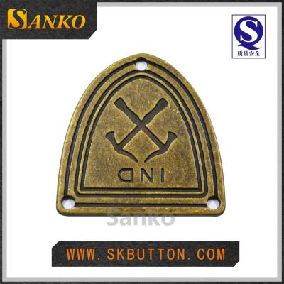 High Quality Metal Tag for Garments