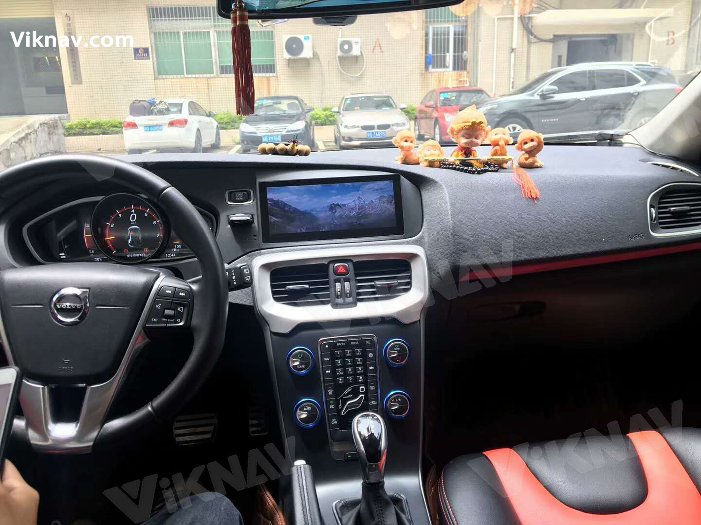 Viknav LHD LCD V40 Volvo Сенсорный экран 2011-2019 GPS навигация 1920x1200