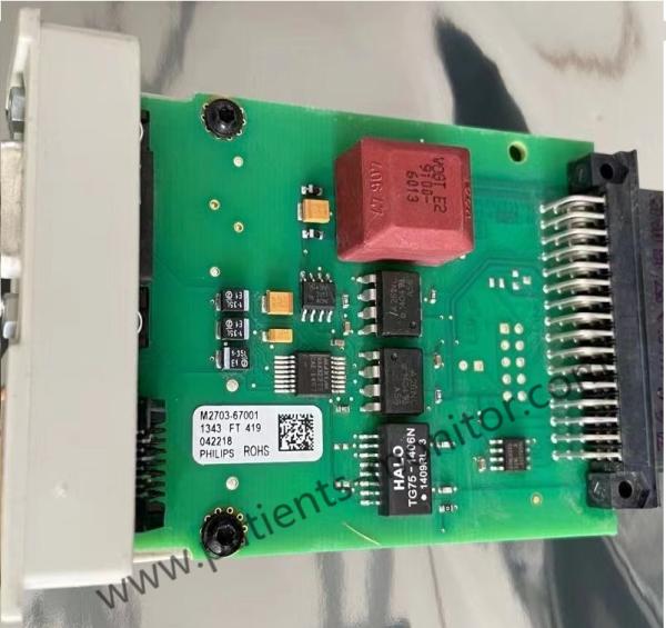 Carte réseau foetale LAN Card M2703-67001 original de moniteur de Philip FM20 de matériel médical d'hôpital