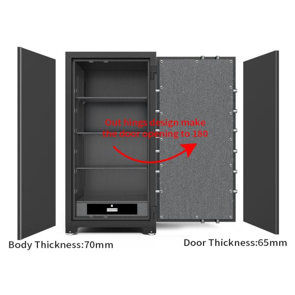 Heavy Duty Fireproof Personal Safe Document Safe Best Home Personal Storage