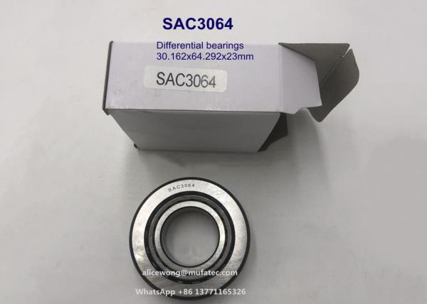 SAC3064 BMW X3 automotive differential bearings tapered roller bearings 30.162x64.292x23mm