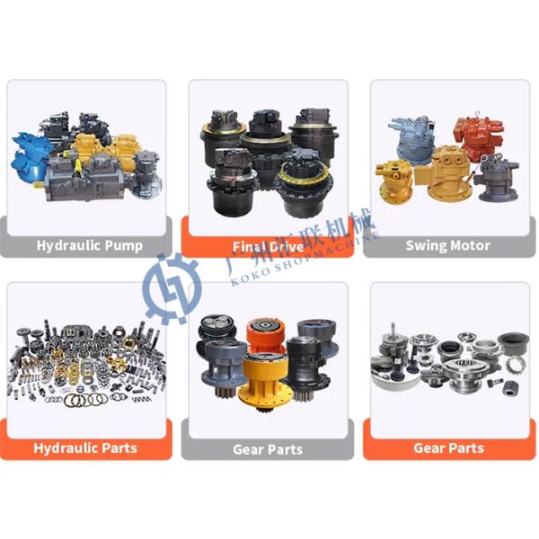 Excavator Hydraulic Parts K3V63DT-9C22-14T Hydraulic Pump For R130-5 LG915 XE150 Excavator Parts