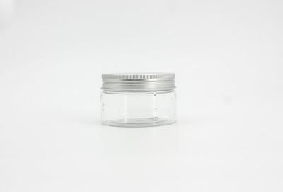 Aluminum Lid 100ml Clear Cosmetic Jars For Hair Spray