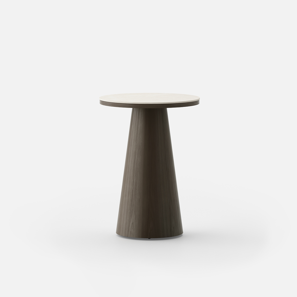 ISO14001 Sintered Stone Coffee Table & Round Side Table For Commercial Project