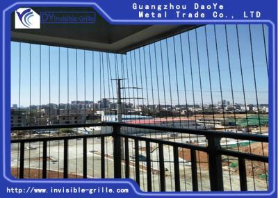 Easy Installation Balcony Full Grill Rust Resistant Invisible Balcony Grill