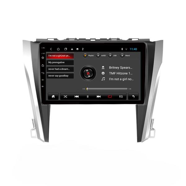 Android 9.0 Car Multimedia Player Para Toyota Camry 2012 2013 2014 2015 2016 2017 Rádio estéreo Navegação GPS 2 Din Não há DVD