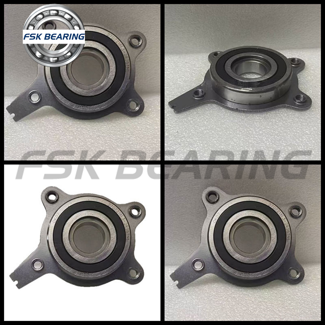Hardened raceway TM6304NTN/P63 Single Row Deep Groove Ball Bearing nylon cage structure