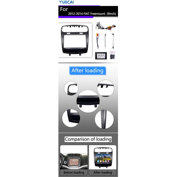 FIAT Freemount 9-дюймовый мультимедийный проигрыватель DWS для автомобилей