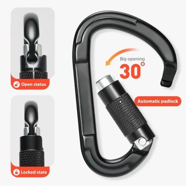 Gancho de escalada Diseño fácil de usar esencial para viajes de escalada ideal para guerreros de fin de semana
