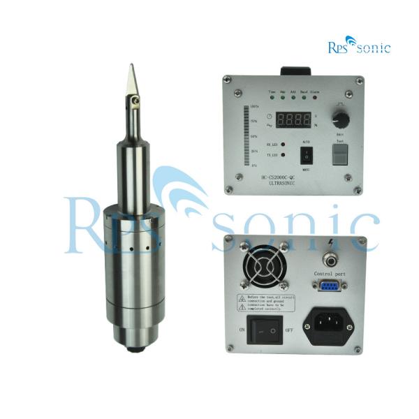 30Khz Robot Arm Ultrasonic Cutting Blade For Plastic Nylon Blanket Cutting