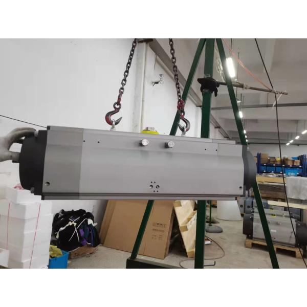 Aluminum Pneumatic Air Actuator Adjustable 3 Position Double Acting