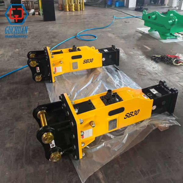 Silent Type 168kg Boxed SB30 Breaker Hammer with 53mm Chisel for 2.4-4.5 ton Excavator