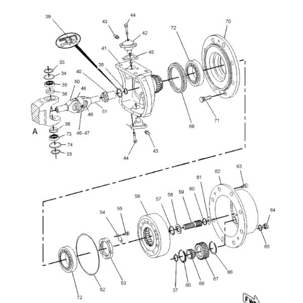 CA9R8242 9R-8242 9R8242 Combi Oil Seal For CAT Backhoe Loader 416 416B 426B 436B