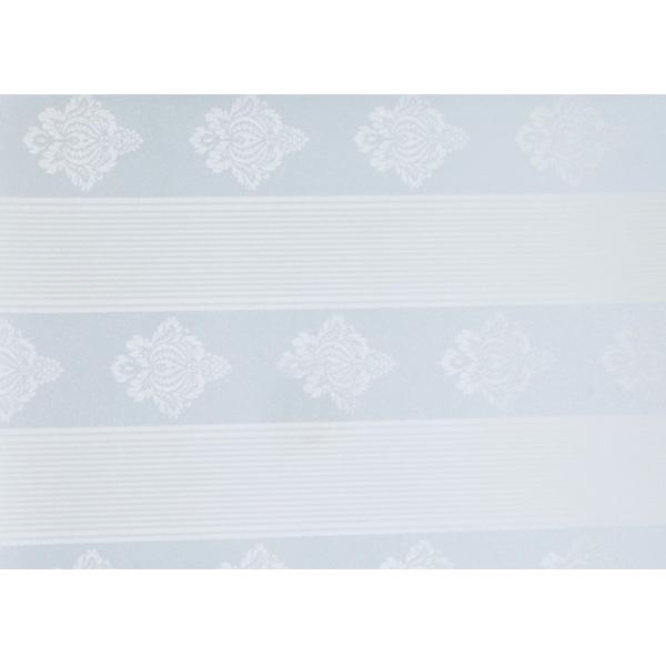Blue and White Stripes Pattern European Style Living Room Wallpaper