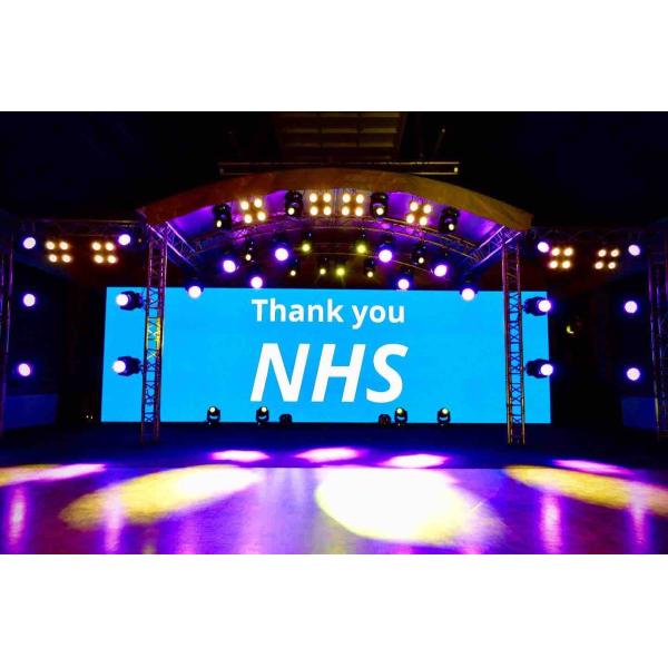 Concert Stage LED Backdrop Screen 500X1000mm Indoor LED Wall Stage Backdrop