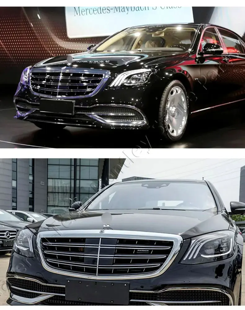 Сборка светодиодных фар для Mercedes Benz S Class W222 14-18 Модифицированный Maybach Front Head Light Drl Flowing Turn S65 S63
