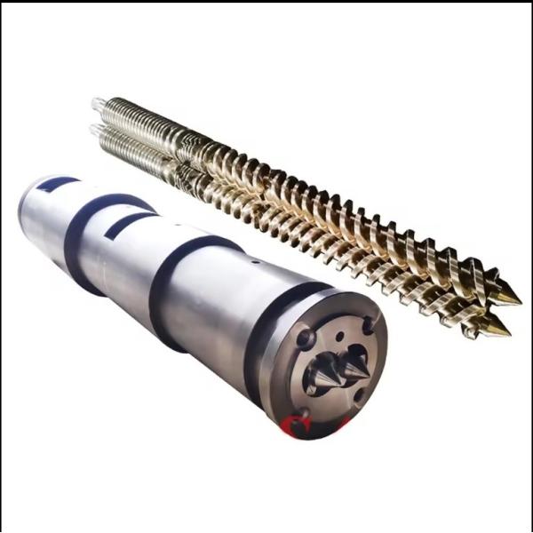 Food Grade Stainless Steel Nitriding Integral Type High-Accuracy Twin Screw Barrel for Extruder