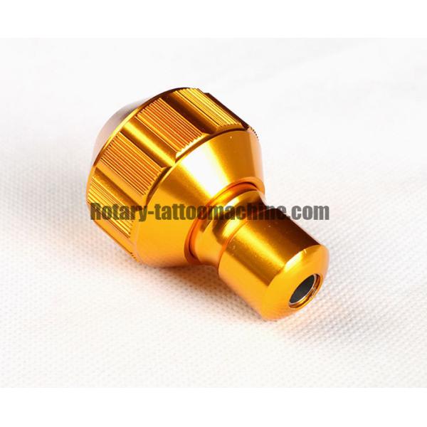 Metal Disposable Tattoo Grips Self Locking Red / Black / Gold Color CE Approval