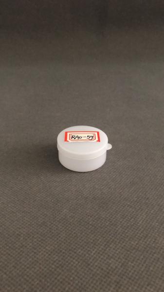 5g Small Ointment Box HDPE , Cream Separate Round Plastic Bottle