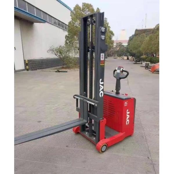700kg компенсировало Semi электрическую прогулку штабелеукладчика паллета за подъемом паллета