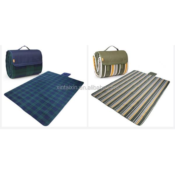 Половой коврик пикника ВЫСОКОКАЧЕСТВЕННОГО на открытом воздухе фитнеса складной водоустойчивый, складывая циновка пляжа