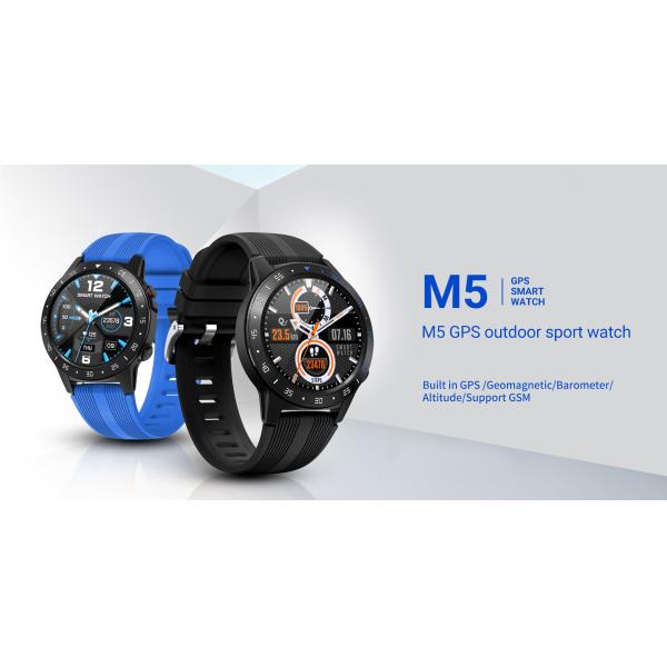 След ноги GPS отслеживая умный браслет тарифа сердца 1,3 дюйма