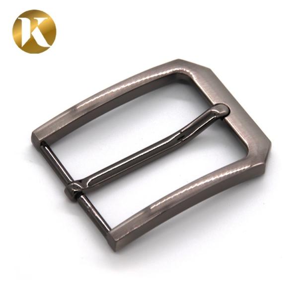 Men Metal 35mm Pin Belt Buckles With Handwork + Machinery Technics
