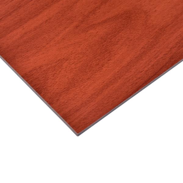 Impact Resistant Wooden Aluminum Composite Panel Easy Processing Material