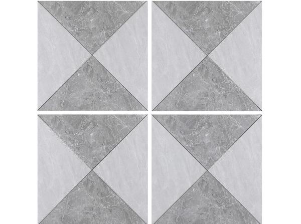 Matt vidrado cerâmica azulejos rústicos para sala de estar 400x400mm Decoração