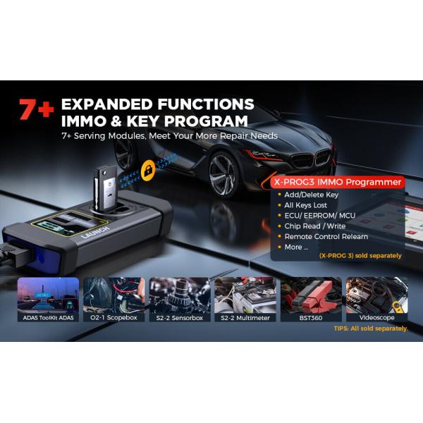 2024 Lançamento X431 PRO Dyno 8 polegadas Bi-Direcional Scanner de diagnóstico