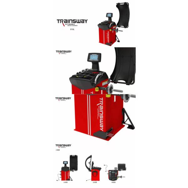Малый размер колеса балансирующего диапазона железнодорожный путь 818 серии балансировщик шин поддерживается послепродажной службы