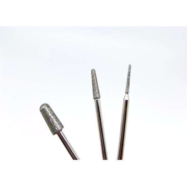 Камни экономического диаманта меля гальванизировали круглым сплющенный концом Bur диаманта