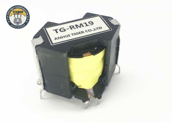 Flyback Vertical RM19 High Frequency Ferrite Core Transformer For LED Driver