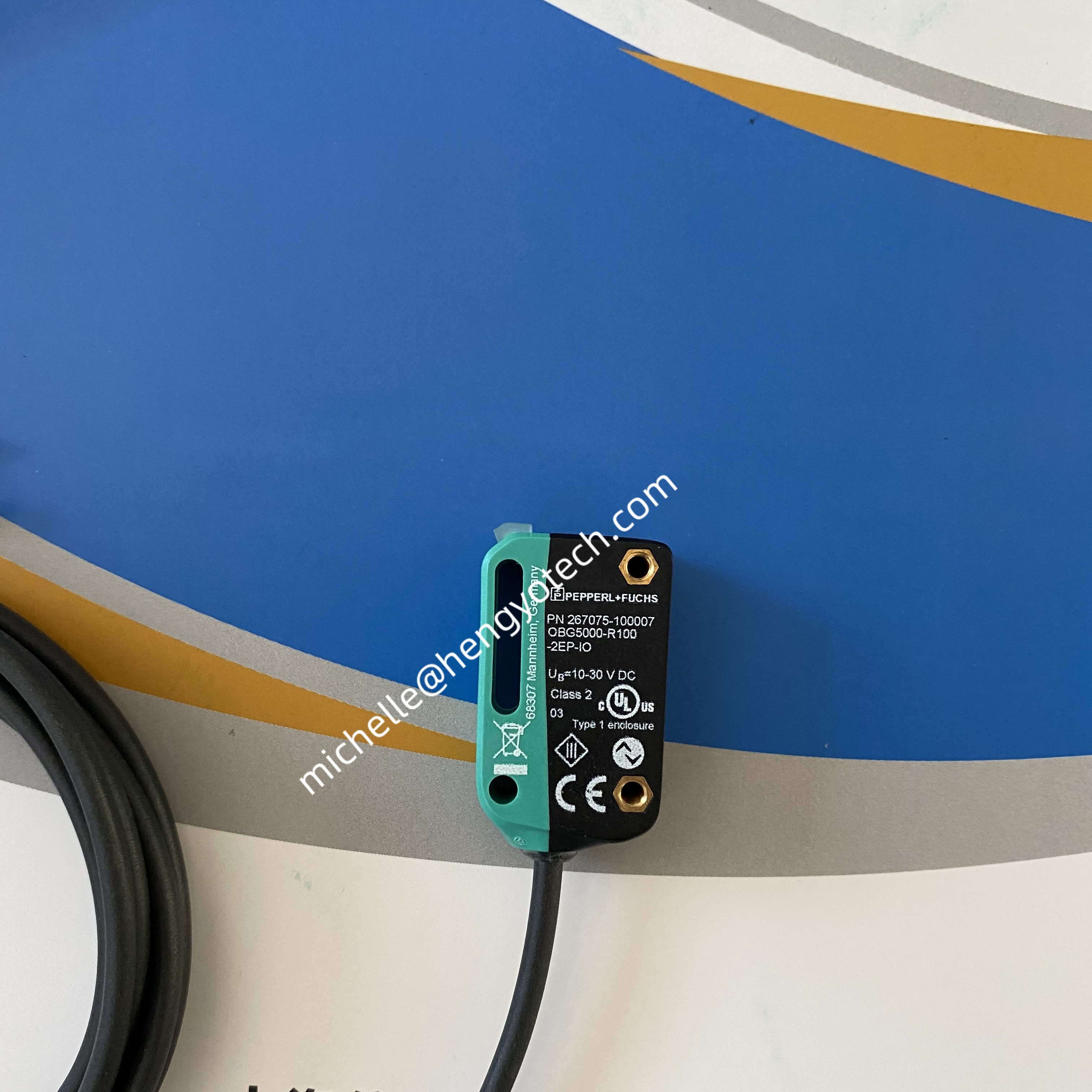 PEPPERL+FUCHS Stainless Steel Retroreflective Sensor for Industrial Automation with One Year Warranty